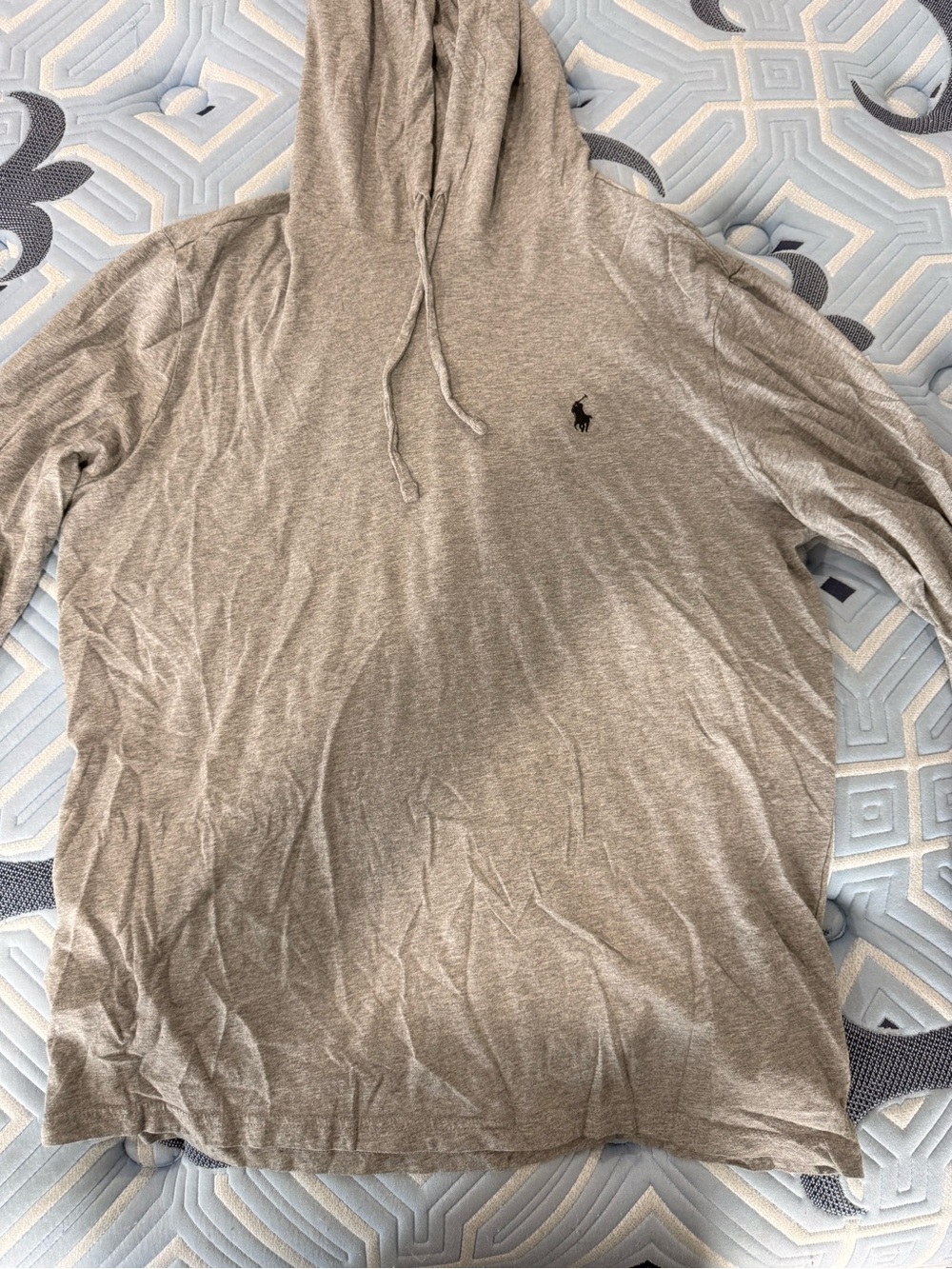Polo by Ralph Lauren Light Gray Crewneck Hoodie